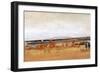 Bridges Ochre III-Sharon Gordon-Framed Art Print