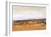 Bridges Ochre III-Sharon Gordon-Framed Art Print