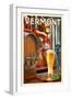 Bridges of Vermont - the Art of Beer-Lantern Press-Framed Art Print