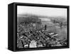 Bridges on the East River, New York-Irving Underhill-Framed Stretched Canvas