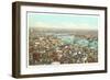 Bridges over the East River, New York City-null-Framed Art Print