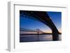 Bridges over the Mississippi River at Dawn in St. Louis, Missouri-Jerry & Marcy Monkman-Framed Photographic Print