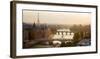 Bridges over the Seine river, Paris-Michel Setboun-Framed Art Print