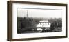 Bridges over the Seine river, Paris-Michel Setboun-Framed Art Print