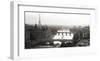 Bridges over the Seine river, Paris-Michel Setboun-Framed Art Print