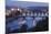 Bridges over the Vltava River Including Charles Bridge and the Old Town Bridge Tower-Markus Lange-Mounted Photographic Print