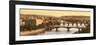 Bridges over the Vltava River Including Charles Bridge-Markus Lange-Framed Photographic Print