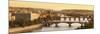 Bridges over the Vltava River Including Charles Bridge-Markus Lange-Mounted Photographic Print