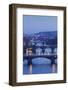 Bridges over the Vltava River Including Charles Bridge-Markus-Framed Photographic Print