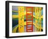 Bridges-Jan Weiss-Framed Art Print