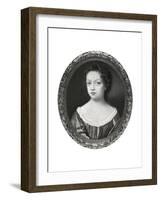 Bridget Cromwell, Eldest Daughter of Oliver Cromwell, 17th Century-Peter Cross-Framed Giclee Print