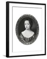 Bridget Cromwell, Eldest Daughter of Oliver Cromwell, 17th Century-Peter Cross-Framed Giclee Print