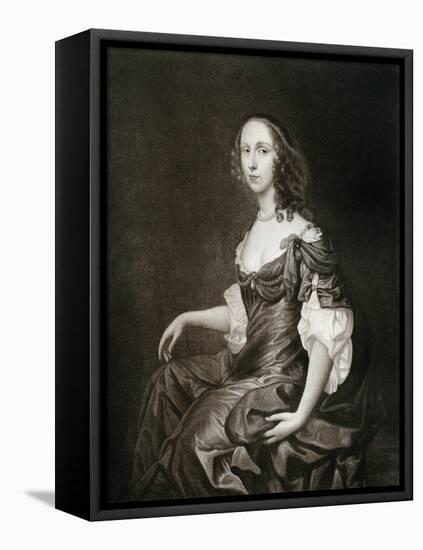 Bridget Cromwell, Eldest Daughter of Oliver Cromwell, 17th Century-Peter Lely-Framed Stretched Canvas