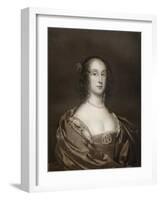 Bridget Fleetwood, Eldest Daughter of Oliver Cromwell, 17th Century-Cornelius Janssen van Ceulen-Framed Giclee Print