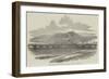 Bridgewater Bridge, View Towards Mount Dromedary, Hobart Town-null-Framed Giclee Print