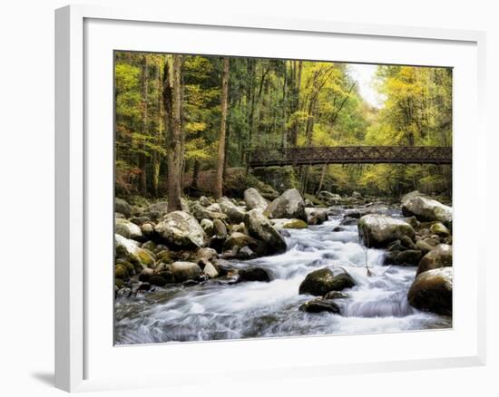 Bridging the Seasons-Danny Head-Framed Art Print