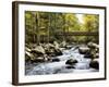 Bridging the Seasons-Danny Head-Framed Art Print