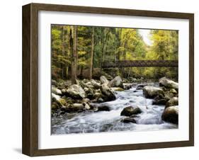 Bridging the Seasons-Danny Head-Framed Art Print