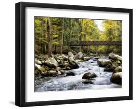 Bridging the Seasons-Danny Head-Framed Art Print