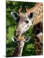Bridgit and Her 3-Week Old Son Mac-null-Mounted Photographic Print