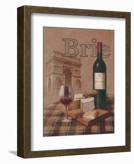 Brie - Arc de Triomphe-Unknown Chiu-Framed Art Print