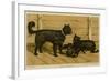 Brie Shepherd Dogs at 1865 Paris Dog Show-null-Framed Art Print