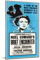 Brief Encounter, Celia Johnson on US poster art, 1945-null-Mounted Art Print