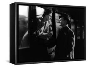 Brief Encounter, Celia Johnson, Trevor Howard, 1945-null-Framed Stretched Canvas