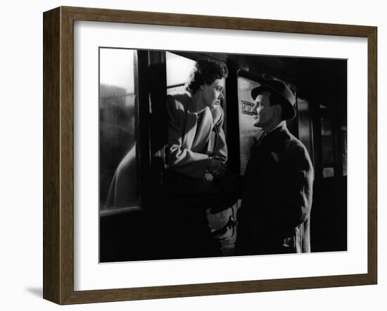 Brief Encounter, Celia Johnson, Trevor Howard, 1945-null-Framed Premium Photographic Print