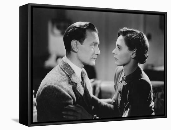 Brief Encounter, Trevor Howard, Celia Johnson, 1945-null-Framed Stretched Canvas