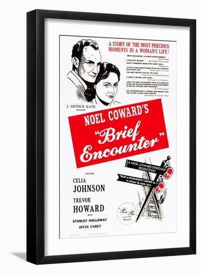 Brief Encounter-null-Framed Art Print