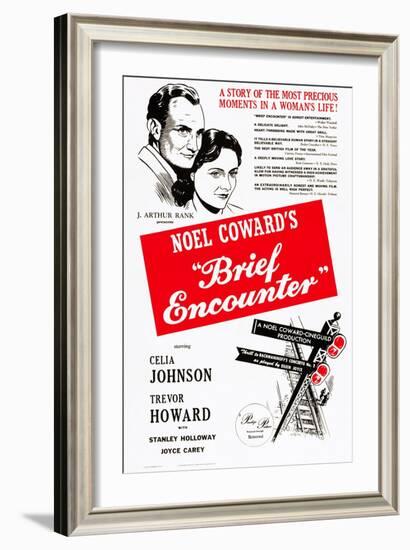 Brief Encounter-null-Framed Art Print