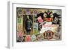 Briefmarken 60 Jahre Regierung, Kaiser Franz Joseph-null-Framed Giclee Print