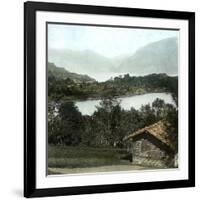 Brienz (Switzerland), the Lake, Circa 1865-Leon, Levy et Fils-Framed Photographic Print