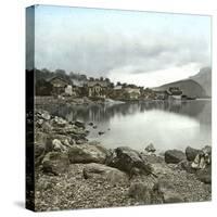 Brienz (Switzerland), View of the Lake-Leon, Levy et Fils-Stretched Canvas