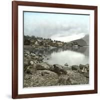 Brienz (Switzerland), View of the Lake-Leon, Levy et Fils-Framed Photographic Print