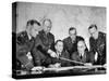 Brig. Gen. Dwight D. Eisenhower Meeting with War Plans Division-null-Stretched Canvas