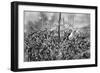 Brigade of Guards in Action During WWI, 1918-Richard Caton Woodville II-Framed Giclee Print