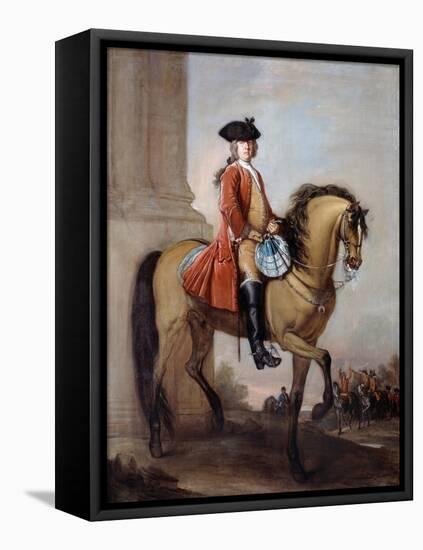 Brigadier and Lieutenant Richard Gifford (D.1738/1739) C.1727-Bartholomew Dandridge-Framed Stretched Canvas