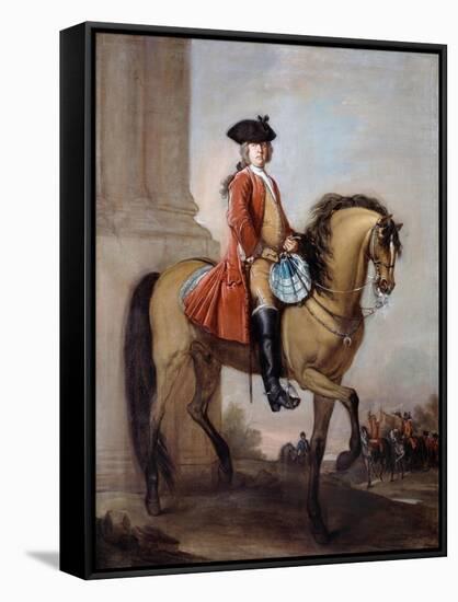 Brigadier and Lieutenant Richard Gifford (D.1738/1739) C.1727-Bartholomew Dandridge-Framed Stretched Canvas