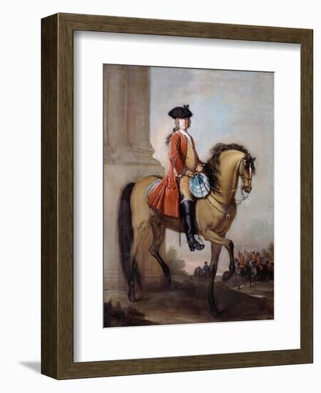 Brigadier and Lieutenant Richard Gifford (D.1738/1739) C.1727-Bartholomew Dandridge-Framed Giclee Print