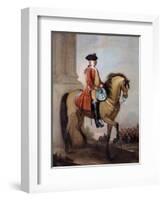 Brigadier and Lieutenant Richard Gifford (D.1738/1739) C.1727-Bartholomew Dandridge-Framed Giclee Print