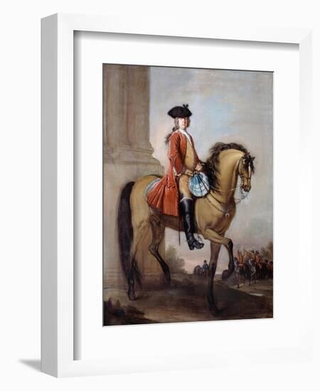 Brigadier and Lieutenant Richard Gifford (D.1738/1739) C.1727-Bartholomew Dandridge-Framed Giclee Print