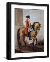 Brigadier and Lieutenant Richard Gifford (D.1738/1739) C.1727-Bartholomew Dandridge-Framed Giclee Print