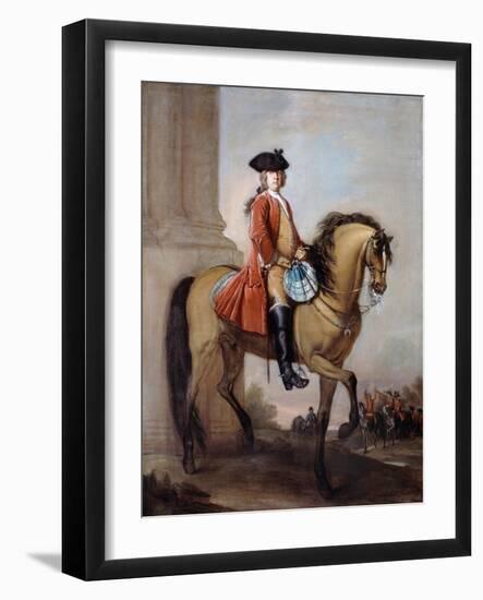 Brigadier and Lieutenant Richard Gifford (D.1738/1739) C.1727-Bartholomew Dandridge-Framed Giclee Print