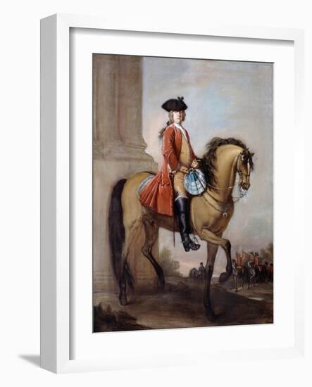 Brigadier and Lieutenant Richard Gifford (D.1738/1739) C.1727-Bartholomew Dandridge-Framed Giclee Print