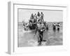 Brigadier Cotterill-Hill Wades Ashore � Burma-Robert Hunt-Framed Photographic Print