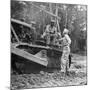 Brigadier General Lewis a Pick Speaks to Sgt William a King, Ledo Road, Burma, July 1944-Bernard Hoffman-Mounted Photographic Print