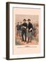 Brigadier General, Line Officers, Enlisted Men in Campaign Dress-H.a. Ogden-Framed Art Print