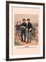 Brigadier General, Line Officers, Enlisted Men in Campaign Dress-H.a. Ogden-Framed Art Print